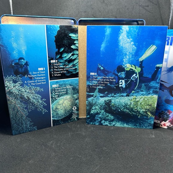 Mysteries Of The Deep : The Best‎ Of Undersea Explorer (DVD, 2005) 5-Disc Set - Picture 11 of 16